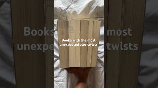 Books with the most unexpected plot twists bookworm favebook reader booktok bookaholic books [upl. by Lehpar]