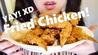 ASMR Crispy Fried Chicken Wings Eating🍗 [upl. by Elodia649]