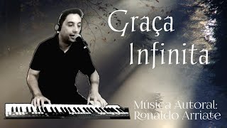 GRAÇA INFINITA  AUTORAL voz teclado graça infinitaamor eterno gospel fé [upl. by Uyr]