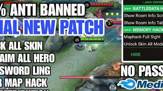 MOD MENU MOBILE LEGENDS  UNLOCK ALL SKINS MAPHACK AUTO SWORD LING ROOM INFO v1921110 VIP [upl. by Brunelle186]