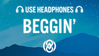 Måneskin  Beggin  Headphones Mix 8D Audio 🎧 [upl. by Sheaff]