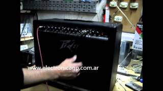 PEAVEY BANDIT 112 TRANSTUBE Reparado [upl. by Ennaid]