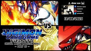 Digimon Card Game Casual Match Booster BT14 part07  Arresterdramon SM vs Xros Heart [upl. by Laird555]