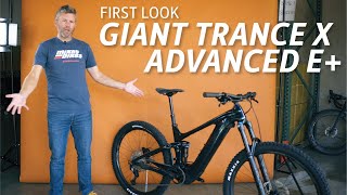 First Look Giant Trance X Advanced E [upl. by Knorring790]