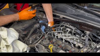 How to change oil and filter in OPEL Insignia last edition [upl. by Nedyarb]