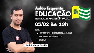 Esquenta Concurso de Aparecida de Goiânia  Prof Rodrigo Gondim [upl. by Anaul594]