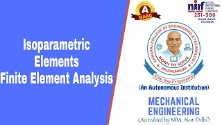 Isoparametric Element  Problem 3  Finite Element Analysis [upl. by Pirozzo500]