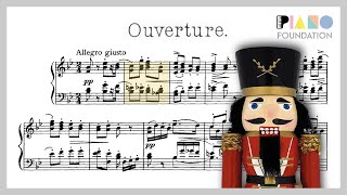 Miniature Overture Solo Piano Nutcracker Suite Op 71a Tchaikovsky Esipoff [upl. by Mount989]