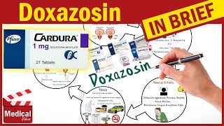 Doxazosin Mesylate Cardura 4 mg What Is Doxazosin Used For Uses Dose and Doxazosin Side Effects [upl. by Halimak]