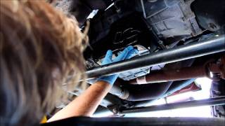 545RFE AutomaticTransmission Fluid Drain and Filter Change [upl. by Sholem]