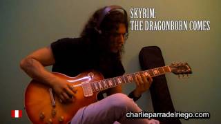 Skyrim The Dragonborn comes goes METAL [upl. by Draner]