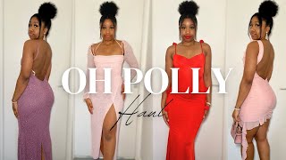 OH POLLY DRESS HAUL  BIRTHDAY VALENTINES DAY DATENIGHT  LIFEWITHSAFIYA [upl. by Marba]