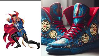 Avenger but SNEAKERS MARVEL AND DC TRANSFORMATION [upl. by Janaye]