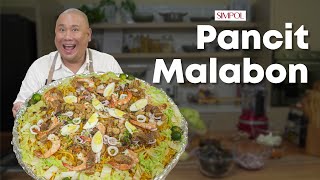 Fiesta vibes with this Pancit Malabon Recipe  Chef Tatung [upl. by Ydnir]