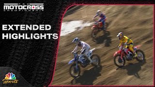 Pro Motocross 2024 EXTENDED HIGHLIGHTS Round 1 Fox Raceway National  52524  Motorsports on NBC [upl. by Haeckel]