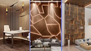 Gorgeous wooden wall panel design ideas for modern home interior [upl. by Niddala445]