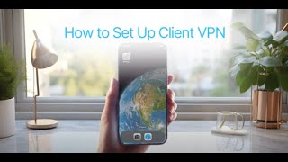 How to Configure iOS for Client VPN [upl. by Winikka]