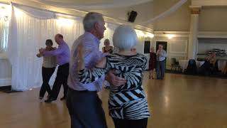 Glenroy Foxtrot Ian Midgley Euston Hotel dancers Fleetwood near Blackpool [upl. by Semadar920]