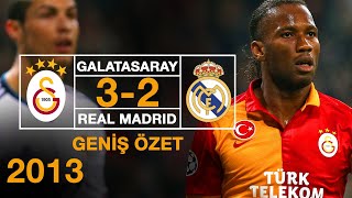 2013  Galatasaray 32 Real Madrid  Geniş Özet  Full HD [upl. by Esaj]