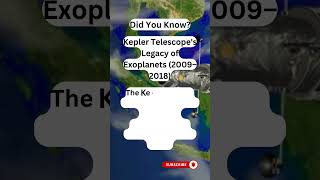 Kepler Telescopes Legacy of Exoplanets 2009–2018 space cosmos KeplerMission Exoplanets NASA [upl. by Ansilma777]