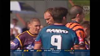 Gordon Tallis vs Ben Ross  Panthers vs Broncos CLASSIC BIFF 2003 [upl. by Biles]