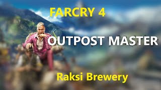 Far Cry 4  Outpost Master  EP7 Raksi Brewery [upl. by Ymereg]