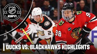 BEDARD 5POINT GAME 🚨 Anaheim Ducks vs Chicago Blackhawks  Full Game Highlights [upl. by Beaumont230]