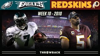 Vicks EPIC 6 Touchdown Game on MNF Eagles vs Redskins 2010 Week 10 [upl. by Dyana774]