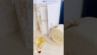 Dior advent calendar unboxing  dior free gift with purchase [upl. by Neerihs147]