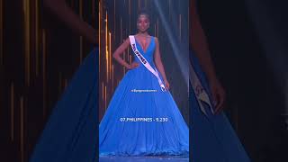 Miss Universe 2024 💫🤍 Best In Prelim Gown bpageantcorner missuniverse viralvideo shorts trend [upl. by Eustis]