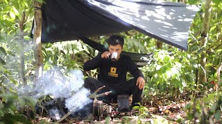 solo camping fishing di hutan kalimantan [upl. by Wagner]