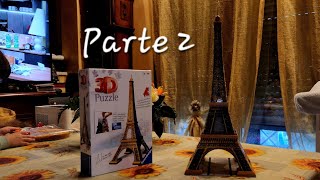 Montaggio 3d Puzzle La Tour Eiffel Ravensburger parte 2 [upl. by Nahsez781]