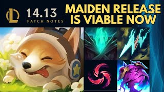 Patch 1413 Review Maiden Split Build  Hail of Blades Yorick is BACK BABY [upl. by Lebar]