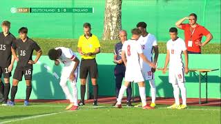 Carney Chukwuemeka vs Germany U19 Friendly 06092021 [upl. by Langston549]