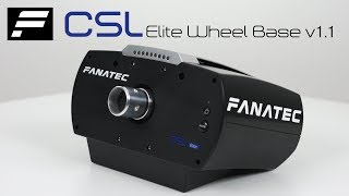 FANATEC CSL Elite Wheel Base V11  Sim Racing for PC  XBOX One ready [upl. by Anitel]