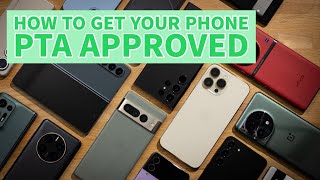 PTA Mobile Registration  How to get your phone PTA Approved [upl. by Ellinet232]