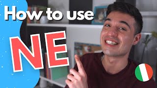 How to use NE in Italian  partitivo eng audio  Italian for beginners [upl. by Atiuqram]