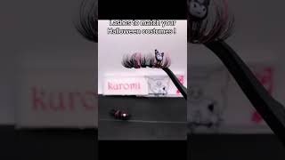 Halloween makeup halloween lashes [upl. by Jarrett]