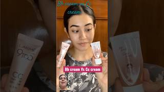 Bb cream vs cc cream shorts ytshots trending viral skincare makeup beauty [upl. by Naples]