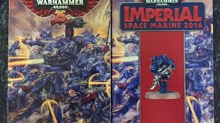 Warhammer 40000 Anniversary Space Marine Miniatures Review [upl. by Riess724]