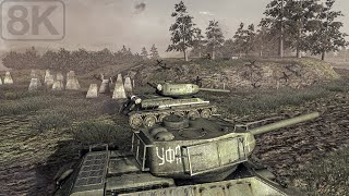 The T3485 Offensive Seelow Heights 1945 Call of Duty World at War  Part 8  8K [upl. by Etrem]