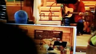 Are You Lost in Sin  Blocker family at Cross Timbers Church in Konawa bluegrass gospel banjo [upl. by Nayrda]