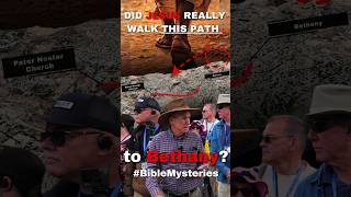 Did Jesus really Walk This Path to Bethany BibleMysteries history historyofjerusalem [upl. by Urbani]