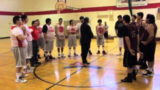 College of the Muscogee Nation holds schools first basketball game [upl. by Dasa]