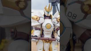 AWESOME Cosplay at MCM Comic Con Overwatch Reinhardt cosplay comiccon shorts [upl. by Aline]