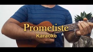 Pepe Aguilar  Prometiste Karaoke [upl. by Annoed]