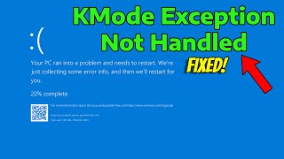 How To Fix KMode Exception Not Handled KMDOE EXCEPTION NOT HANDLED in Windows 11 [upl. by Tremml]