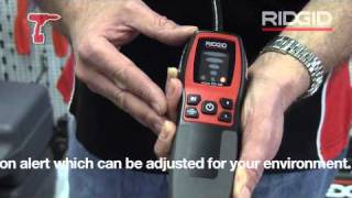 RIDGID micro CD100 Combustible Gas Detector [upl. by Rodolph712]