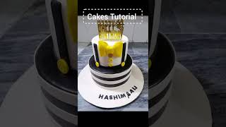 Cartoon cake double story variety cake founded cake decoration cakes Tutorial cake [upl. by Athallia]