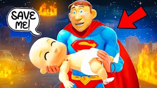 Baby Saved By SUPERMAN [upl. by Nylqcaj668]